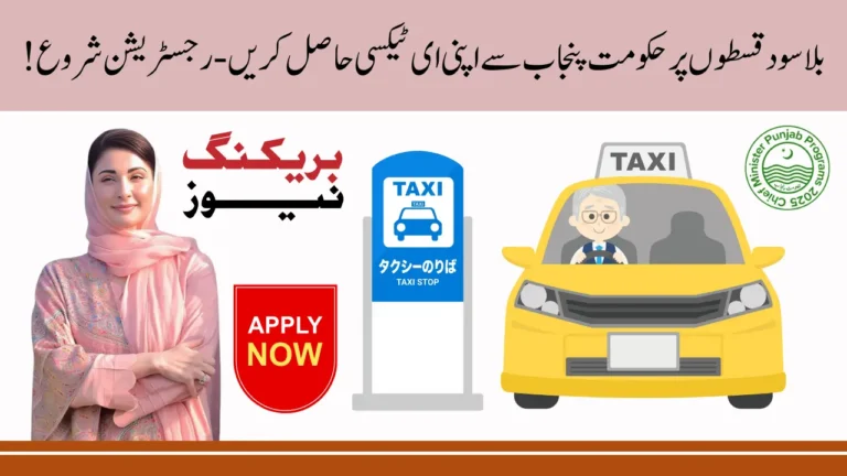 Step-by-Step Registration for Punjab E Taxi Scheme 2025 Requirements & Documents Explained