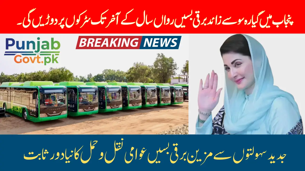 Punjab to Introduce 1,100+ Electric Buses by Year-End — Check Latest Details