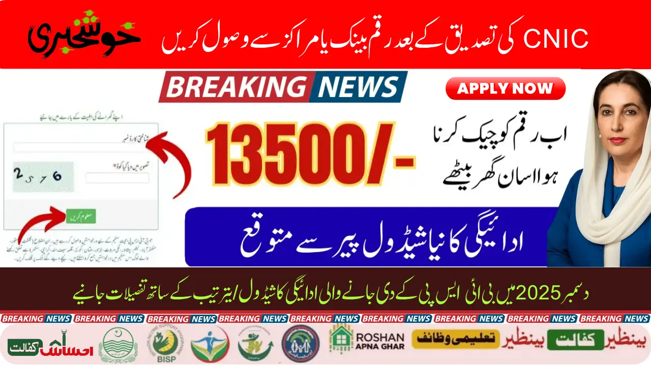 8171 BISP December Payment Schedule 2025 Check New Latest Details