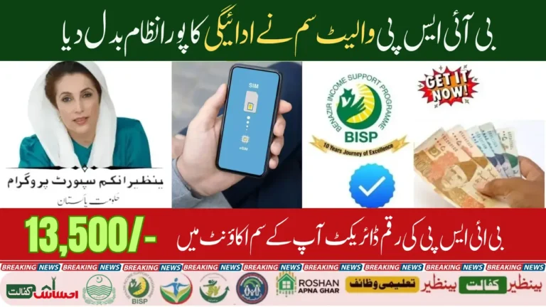 BISP Wallet SIM 8171 Registration (Step-by-Step) Guide