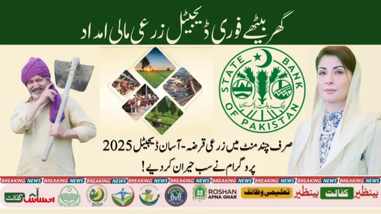 Asaan Digital Zarai Qarza 2025 Check Loan Details