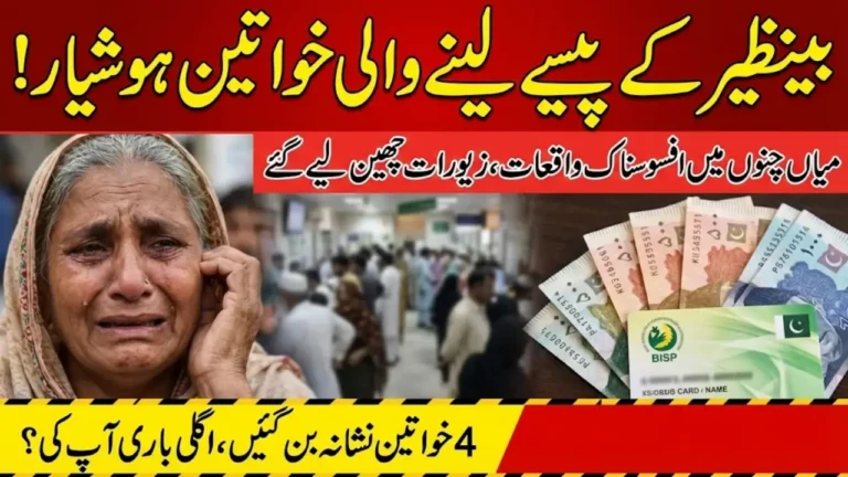 Alleged Mismanagement During BISP Payment Distribution in Mian Channu