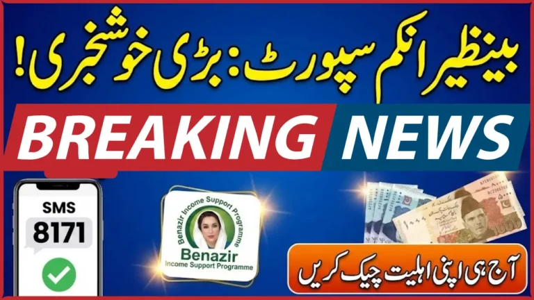 BISP 8171 Registration Guide For 2026 Payment