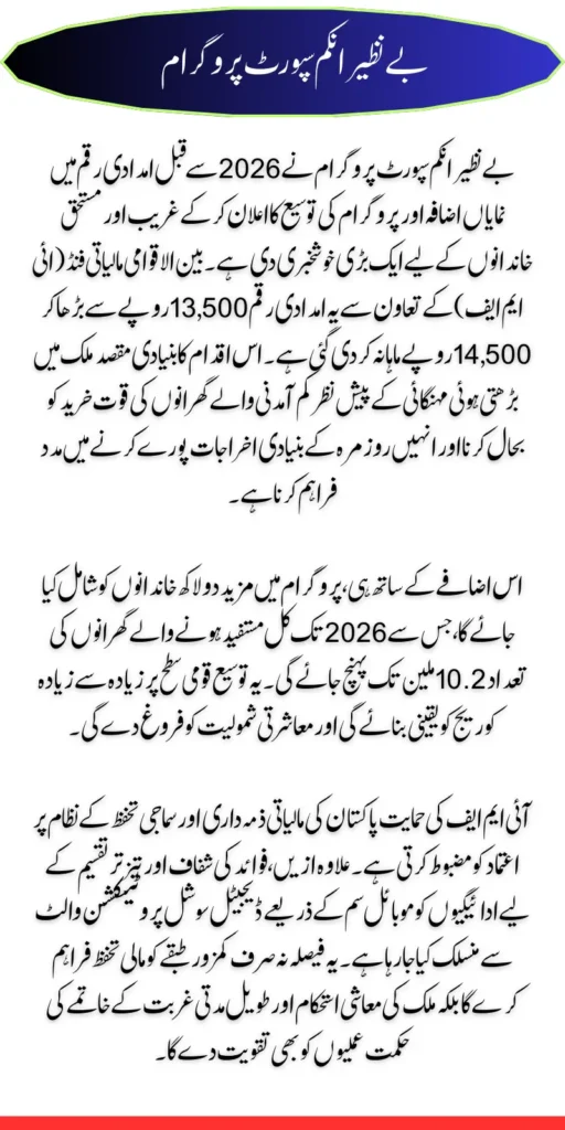 IMF BISP 8171 2026 Budget Increase For this Reason Qist 13500 to 14500