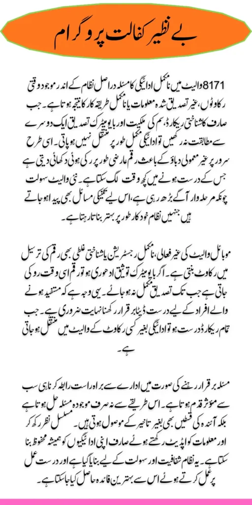 8171 Incomplete Payment Fix and Full Guide to SIM Wallet